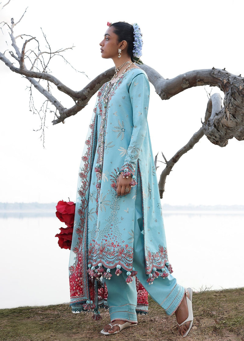 Hussain Rehar | Kalabagh Luxury Lawn 26 | Sepher by Hussain Rehar - Designer Dress  - Type : Ladies Clothes - Available at Libayah - 100% Original 