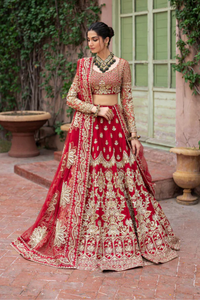 Inara | Shehnaiyaan Wedding Formals | ANARKALI - by Libayah - Registered Vendor of : Inara - 100% Original Designer Dress