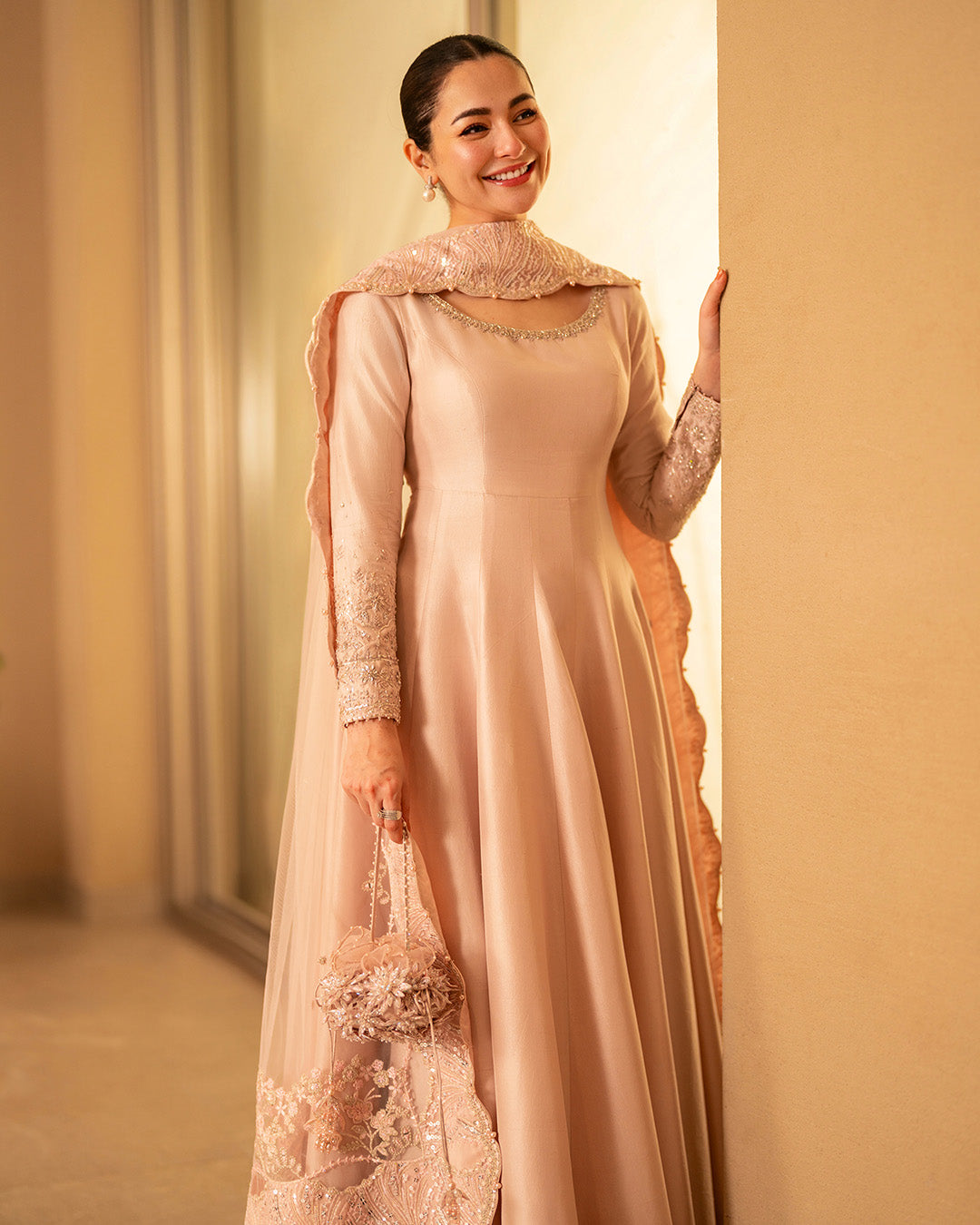 Faiza Saqlain | Reina Luxe | Mirari by Faiza Saqlain - Designer Dress  - Type : Ladies Clothes - Available at Libayah - 100% Original 