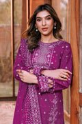 Farasha | Dastoor Embroidered Lawn SS24 | TEMPTING BERY by Farasha - Designer Dress - Type: Ladies Clothes - Available at Libayah - 100% Original