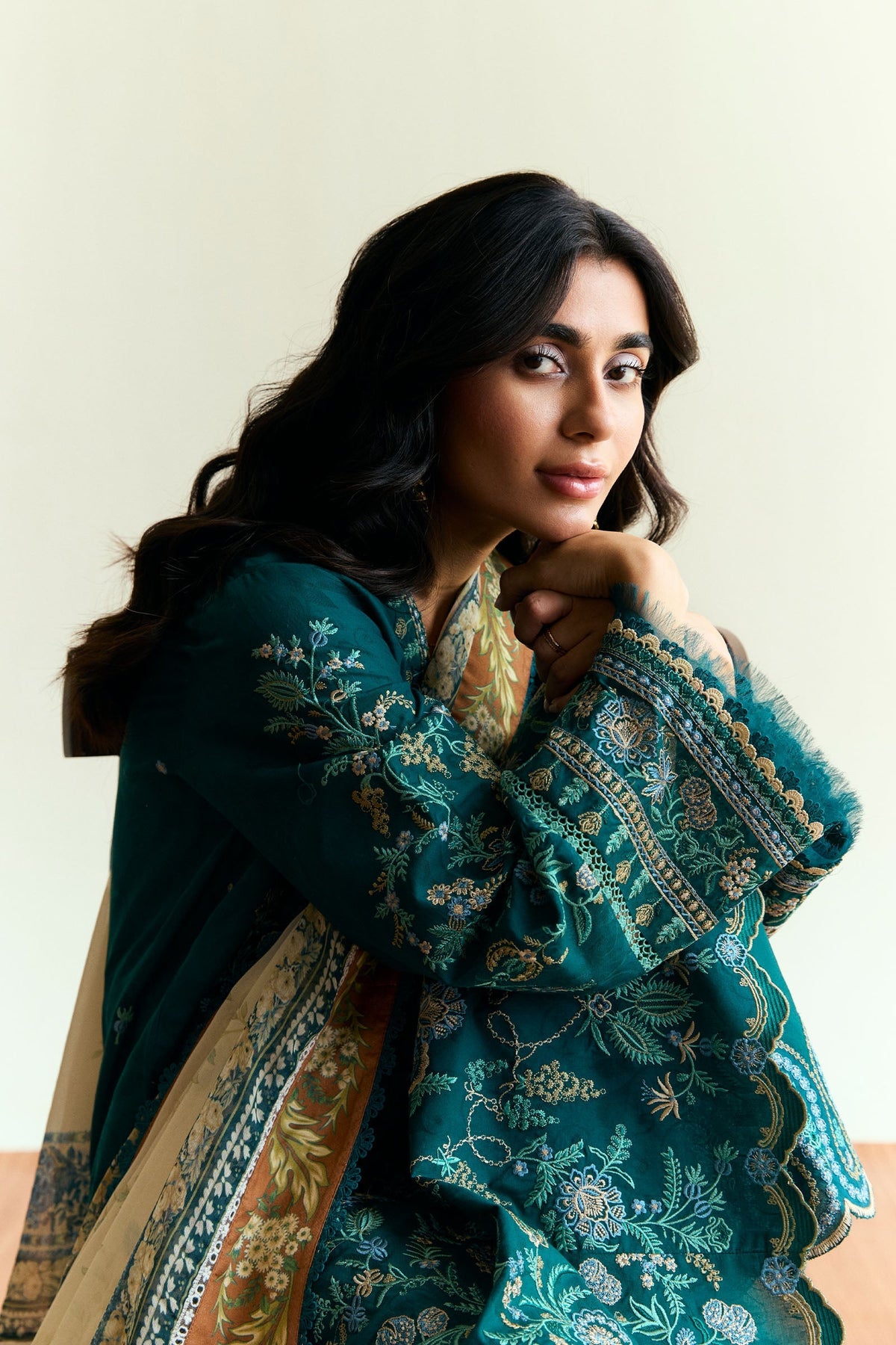 Zara Shahjahan | Coco Eid Edit | Marigold-D4 by Zara Sahjahan - Designer Dress - Type: Ladies Clothes - Available at Libayah - 100% Original