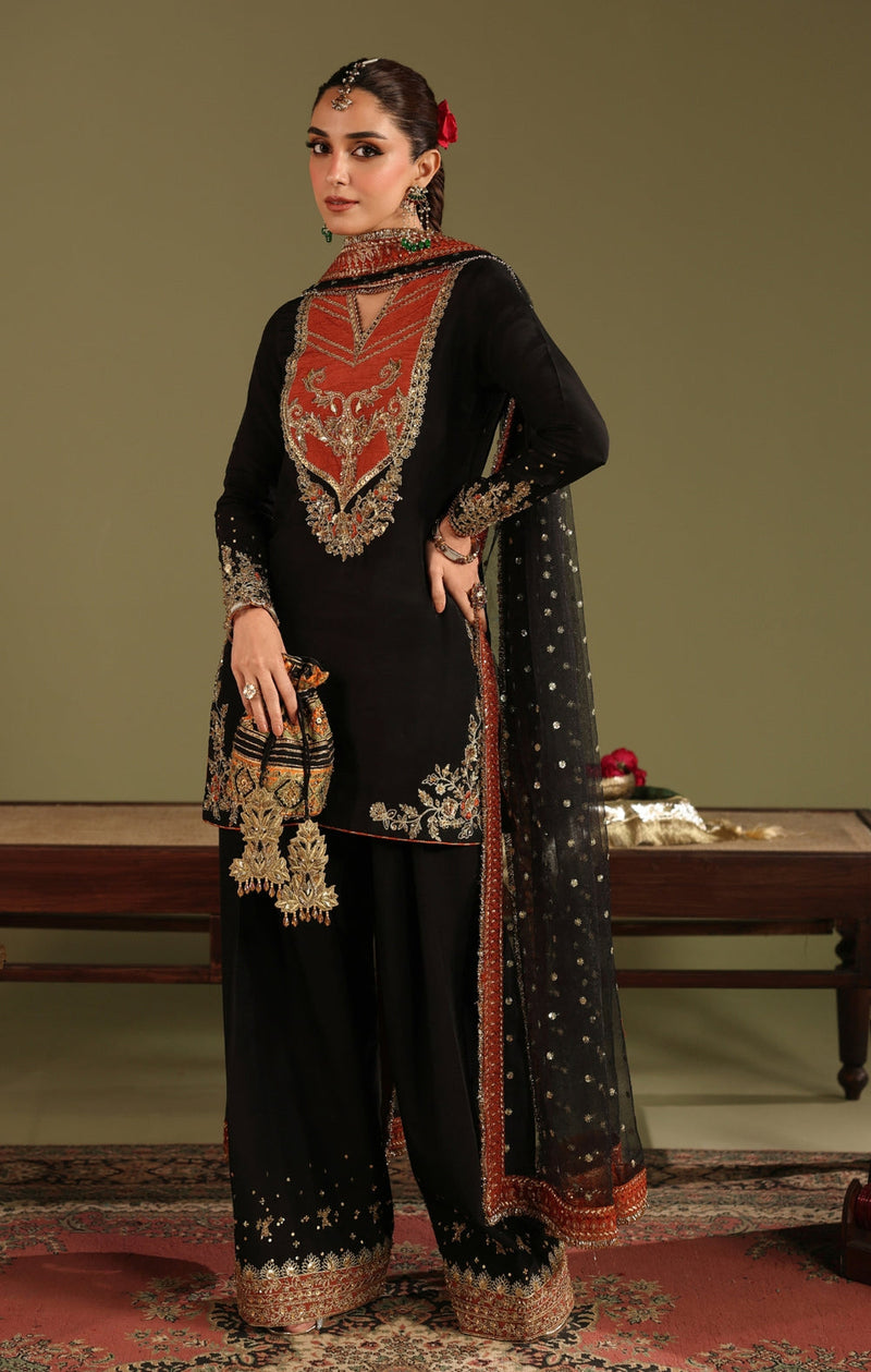 Maya | Jahanara Festive Edit 26 | ZARQASH by Maya - Designer Dress  - Type : Ladies Clothes - Available at Libayah - 100% Original 