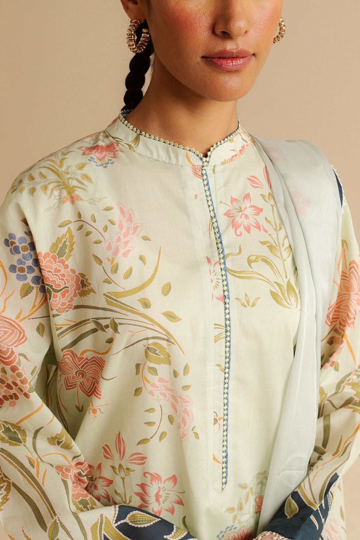 Zara Shahjahan | Coco Prints | Vara-8A by Zara Shahjahan - Designer Dress - Type: Ladies Clothes - Available at Libayah - 100% Original