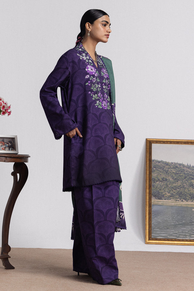 Zara ShahJahan | Coco Prints Winter 26 | Mira-1A by Zara ShahJahan - Designer Dress  - Type : Ladies Clothes - Available at Libayah - 100% Original 