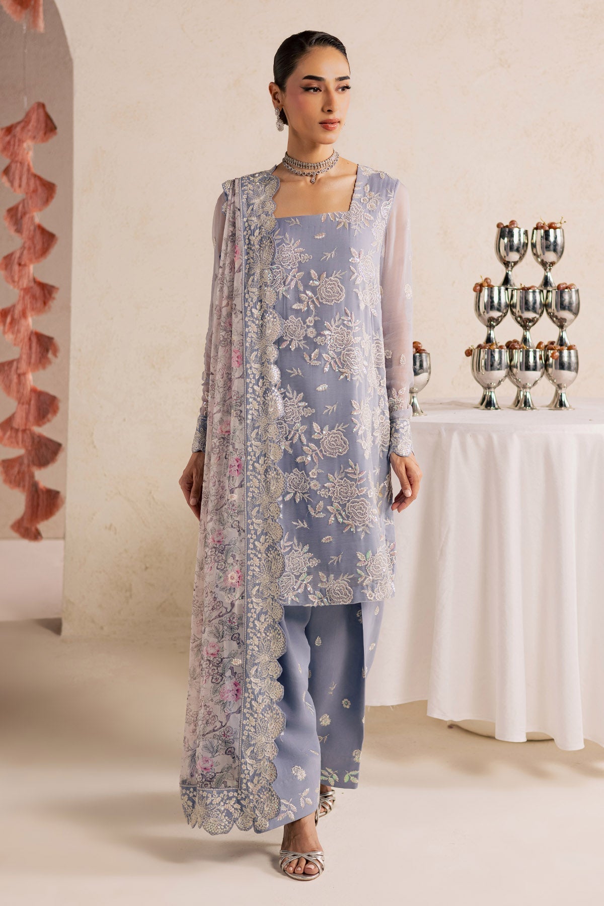 Nureh | Fancy Formal 26 | NP-813 by Nureh - Designer Dress  - Type : Ladies Clothes - Available at Libayah - 100% Original 