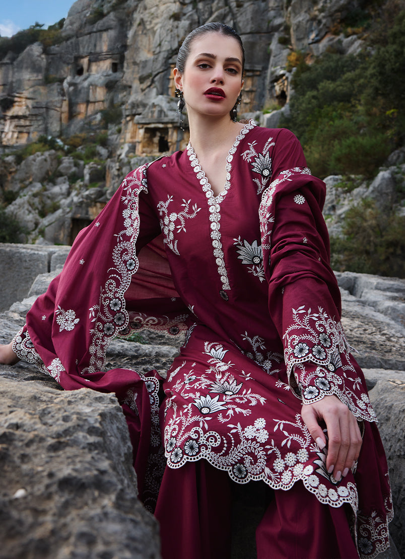 Image | Lawnkari 25 | Lilia by Image - Designer Dress - Type: Ladies Clothes - Available at Libayah - 100% Original