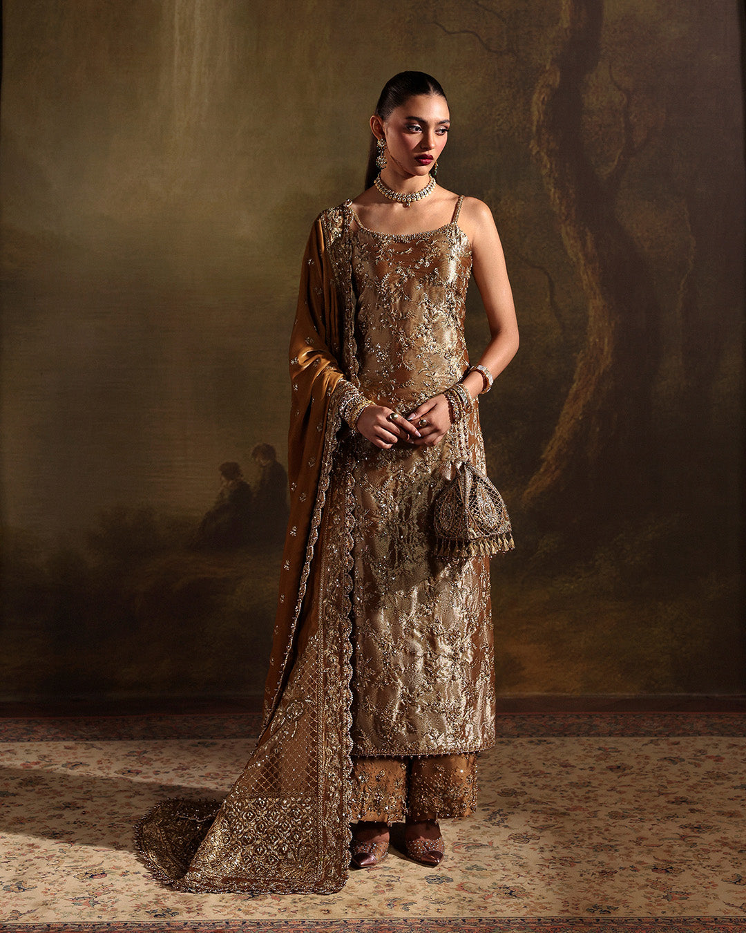 Faiza Saqlain | Zaeva Wedding Formals | Reit by Faiza Saqlain - Designer Dress  - Type : Ladies Clothes - Available at Libayah - 100% Original 