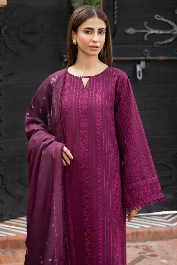 Farasha | Eminence Khaddar 25 | Rosemer by Farasha - Designer Dress - Type : Ladies Clothes - Available at Libayah - 100% Original 