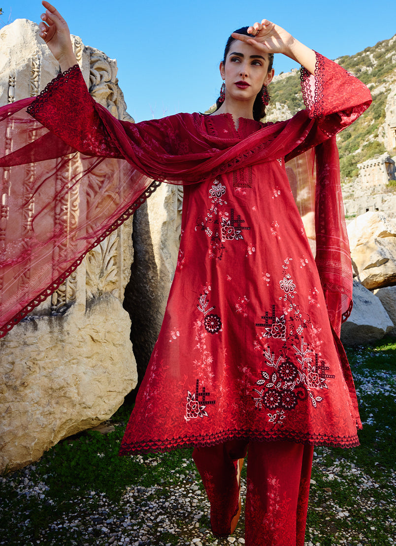 Image | Spring Printkari 25 | Ruby by Image - Designer Dress - Type: Ladies Clothes - Available at Libayah - 100% Original