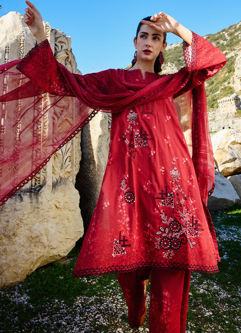Image | Spring Printkari 25 | Ruby by Image - Designer Dress - Type: Ladies Clothes - Available at Libayah - 100% Original