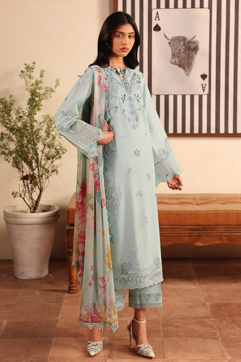 Nureh | Raha Lawn | NE-250 by Nureh - Designer Dress  - Type : Ladies Clothes - Available at Libayah - 100% Original 
