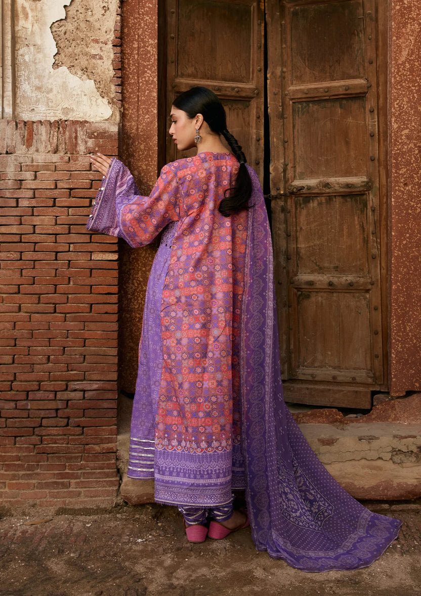 Kahf Premium | Prints Collection 26 | KPS-3B ZARMEENA - by Libayah - Registered Vendor of : Kahf Premium - 100% Original Designer Dress