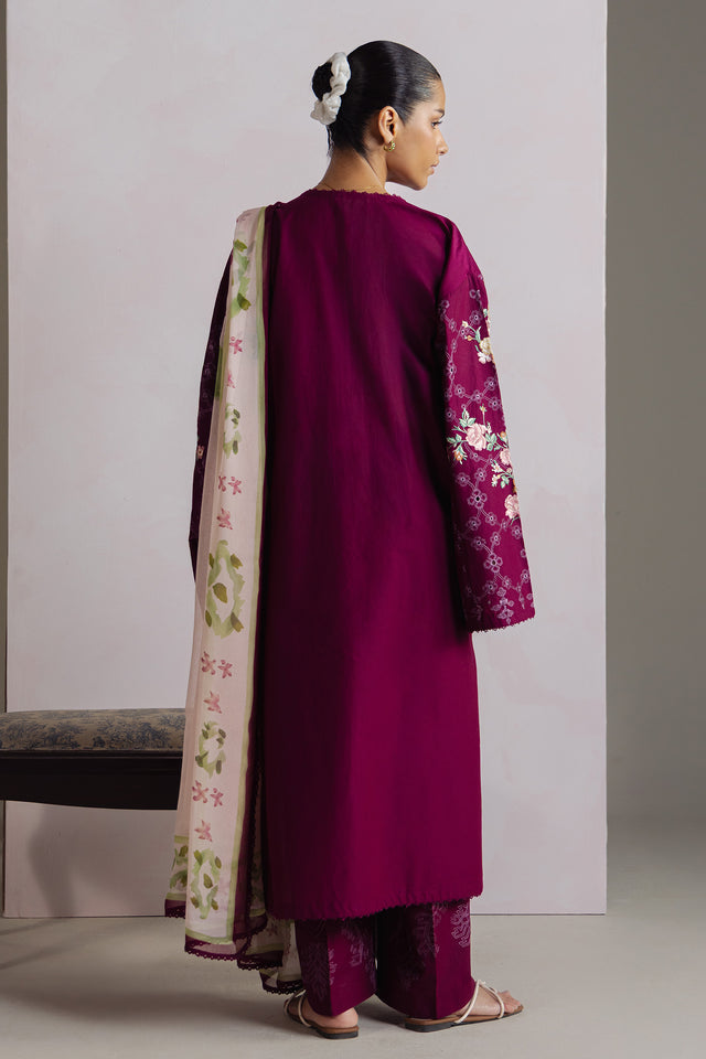 Zara Shahjahan | Coco Prints 26 | Mahori by Zara Shahjahan - Designer Dress  - Type : Ladies Clothes - Available at Libayah - 100% Original 