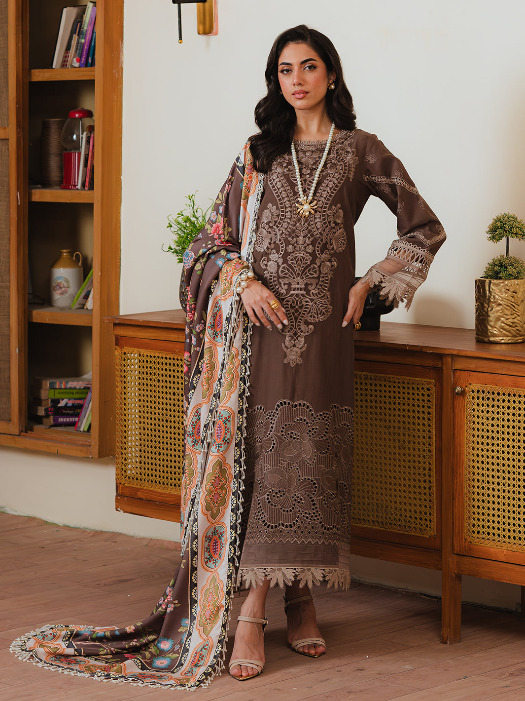 Mahnur | Stella Khaddar | SK-05A by Mahnur - Designer Dress - Type: Luxury - Available at Libayah - 100% Original