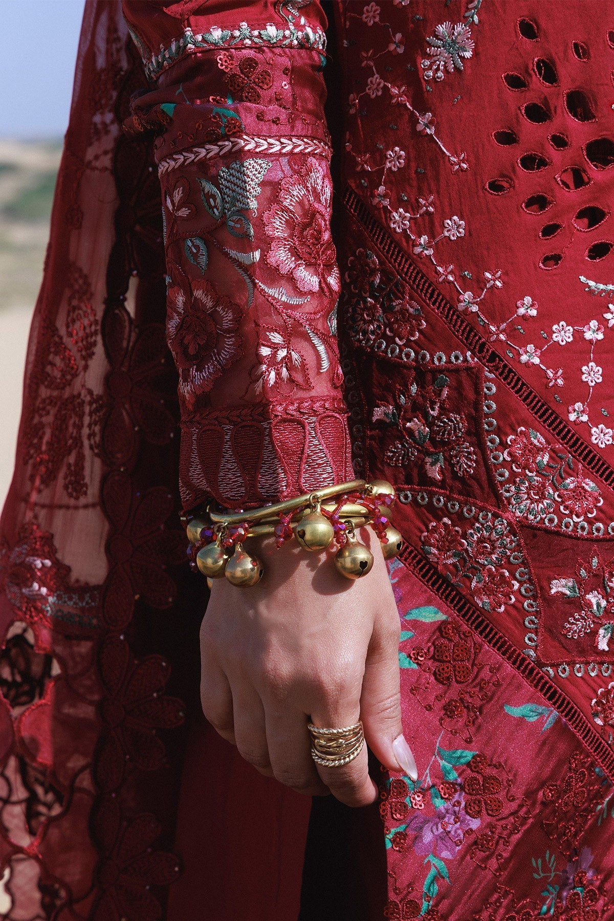 Nureh | Aman Luxe | Kiraz NE-230 by Nureh - Designer Dress - Type : Luxury Dress - Available at Libayah - 100% Original