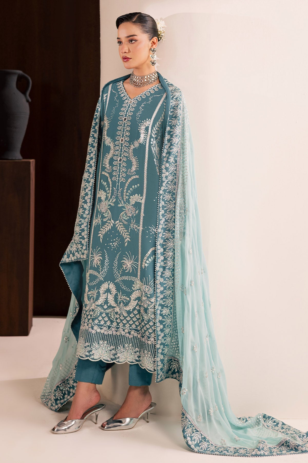 Nureh | Fancy Formal 26 | NP-773 by Nureh - Designer Dress  - Type : Ladies Clothes - Available at Libayah - 100% Original 