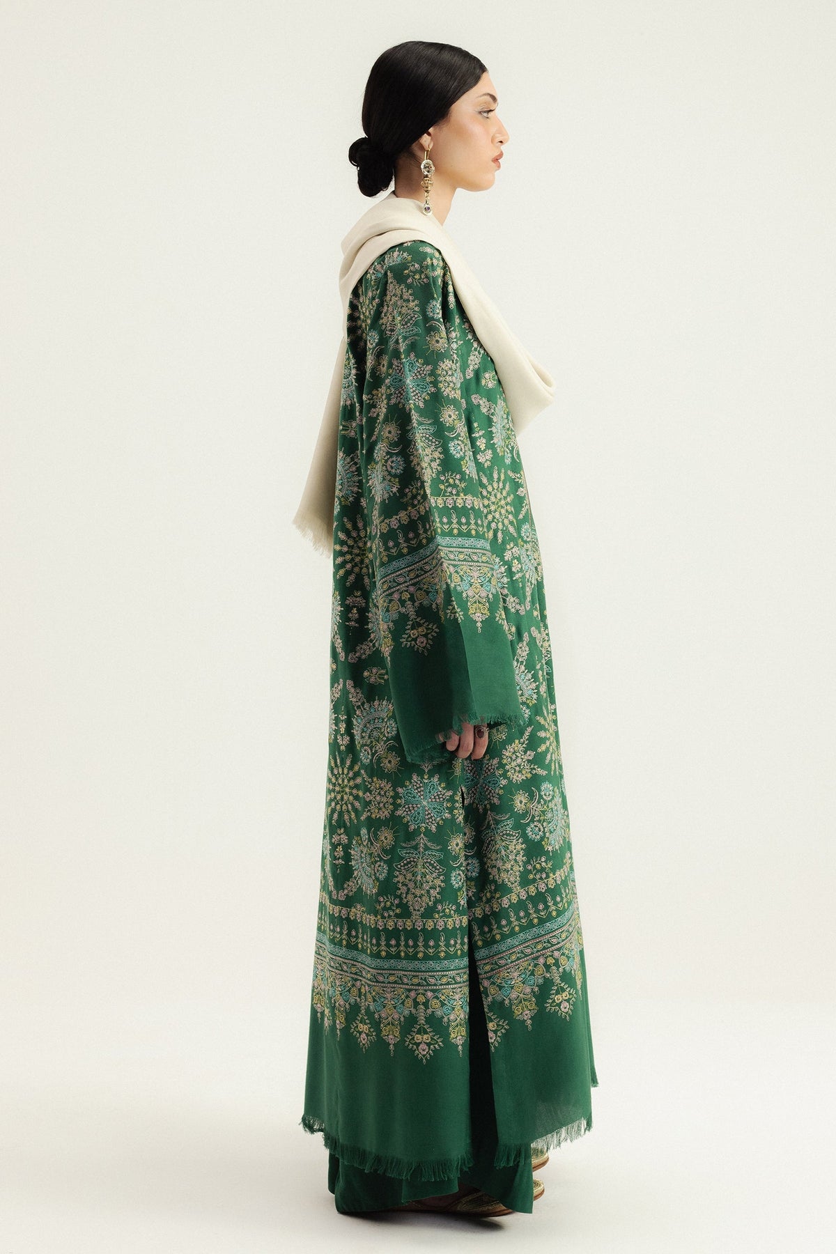 Ruhab – authentic Pakistani dress from the Zara Shahjahan Winter 25 collection for women in the UK.