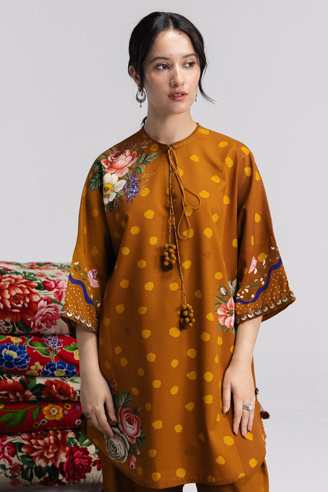 Zara ShahJahan | Coco Prints Winter 26 | Amelia-5B by Zara ShahJahan - Designer Dress  - Type : Ladies Clothes - Available at Libayah - 100% Original 