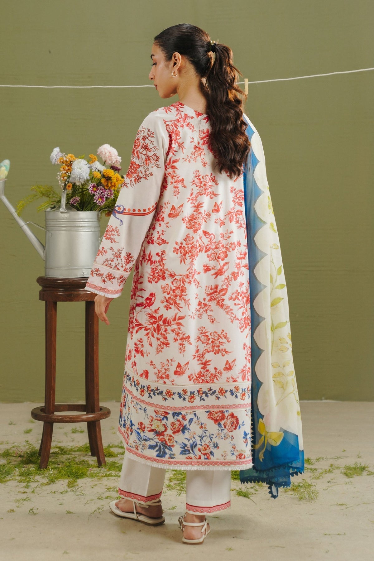 Zara Shahjahan | Coco Prints 26 | Elvo-4A - Designer Dress - Type : Ladies Clothes - Available at Libayah - 100% Original