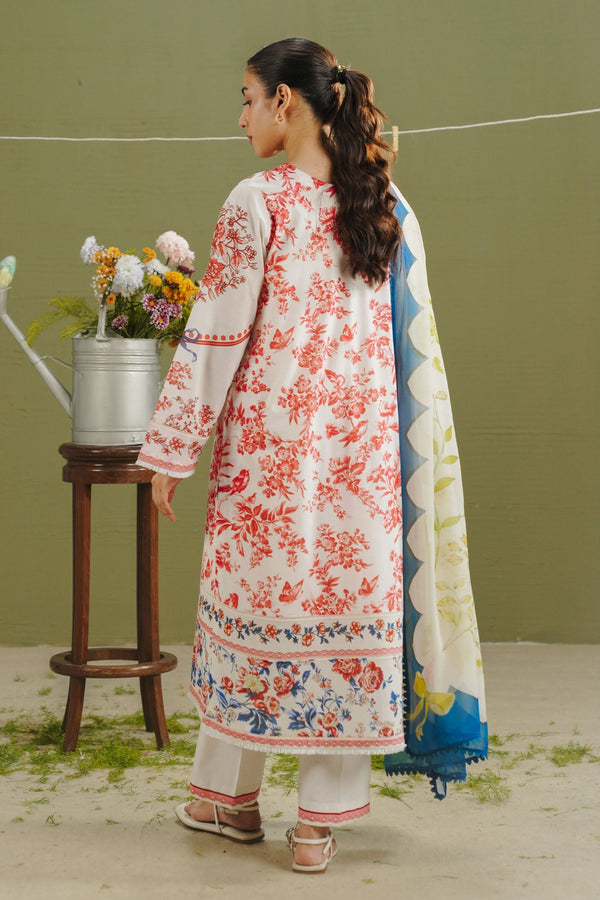 Zara Shahjahan | Coco Prints 26 | Elvo-4A - Designer Dress - Type : Ladies Clothes - Available at Libayah - 100% Original