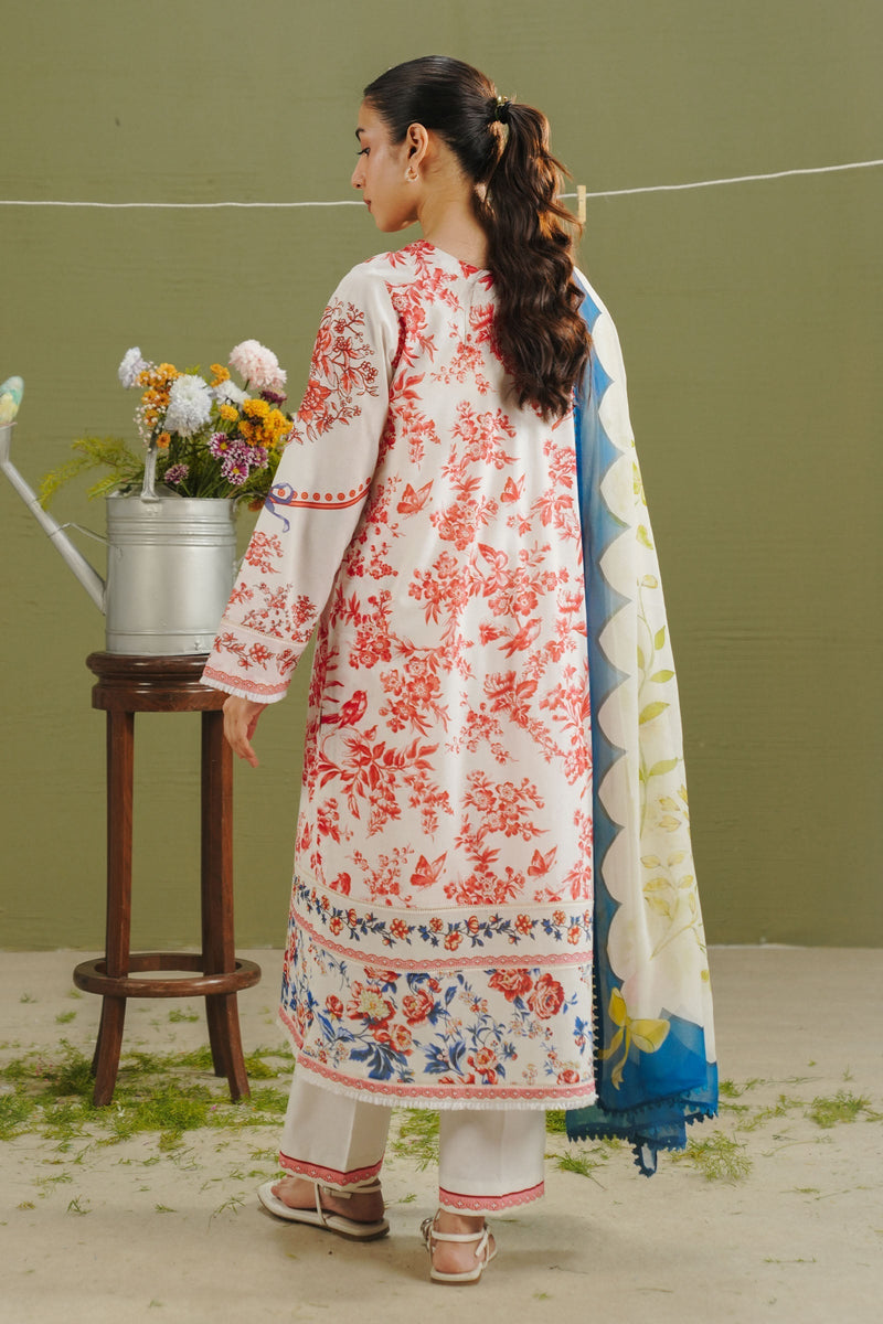 Zara Shahjahan | Coco Prints 26 | Elvo-4A - Designer Dress - Type : Ladies Clothes - Available at Libayah - 100% Original