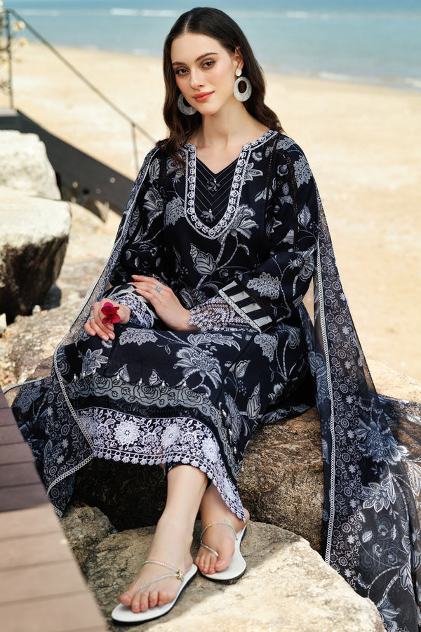 Farasha | Printed Essentials | Sable Dusk by Farasha - Designer Dress - Type: Ladies Clothes - Available at Libayah - 100% Original