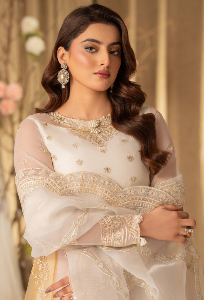 Humdum | Chiffon Collection | HOC - D16 by Humdum - Designer Dress - Type: Ladies Clothes - Available at Libayah - 100% Original