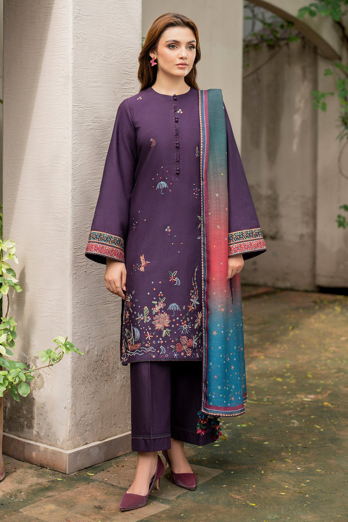 Jazmin | Winter Edition 24 | KHADDAR UW-0050 by Jazmin - Designer Dress - Type: Luxury - Available at Libayah - 100% Original