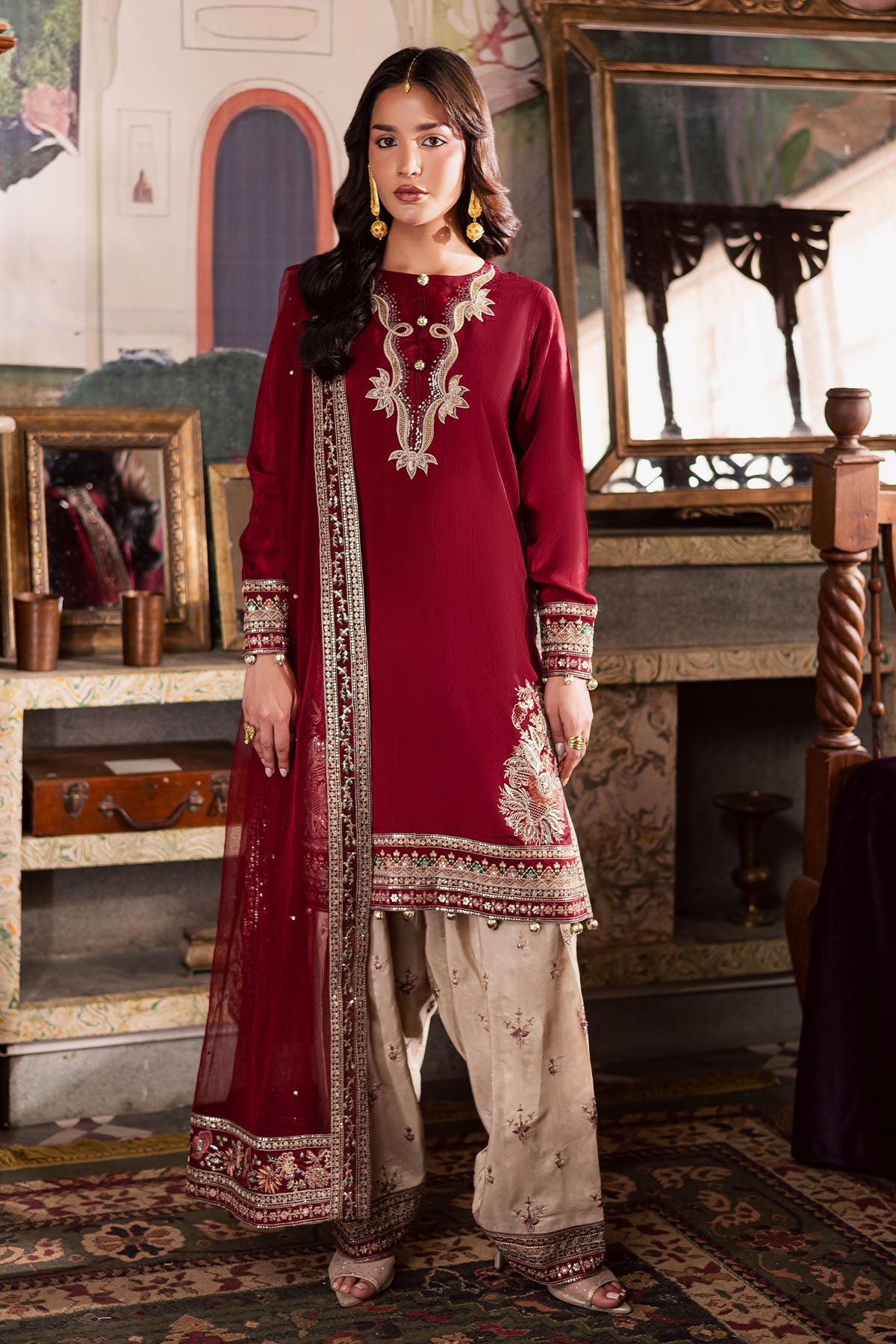 Nureh | Nur Mahal | NE-193 by Nureh - Designer Dress - Type : Ladies Clothes - Available at Libayah - 100% Original 