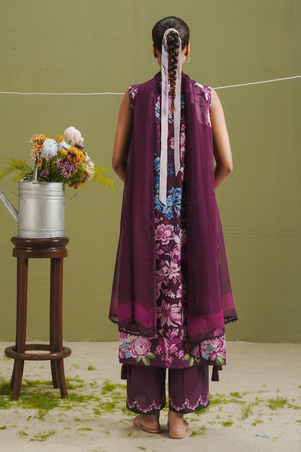 Zara Shahjahan | Coco Prints 26 | Aero-6B - Designer Dress - Type : Ladies Clothes - Available at Libayah - 100% Original