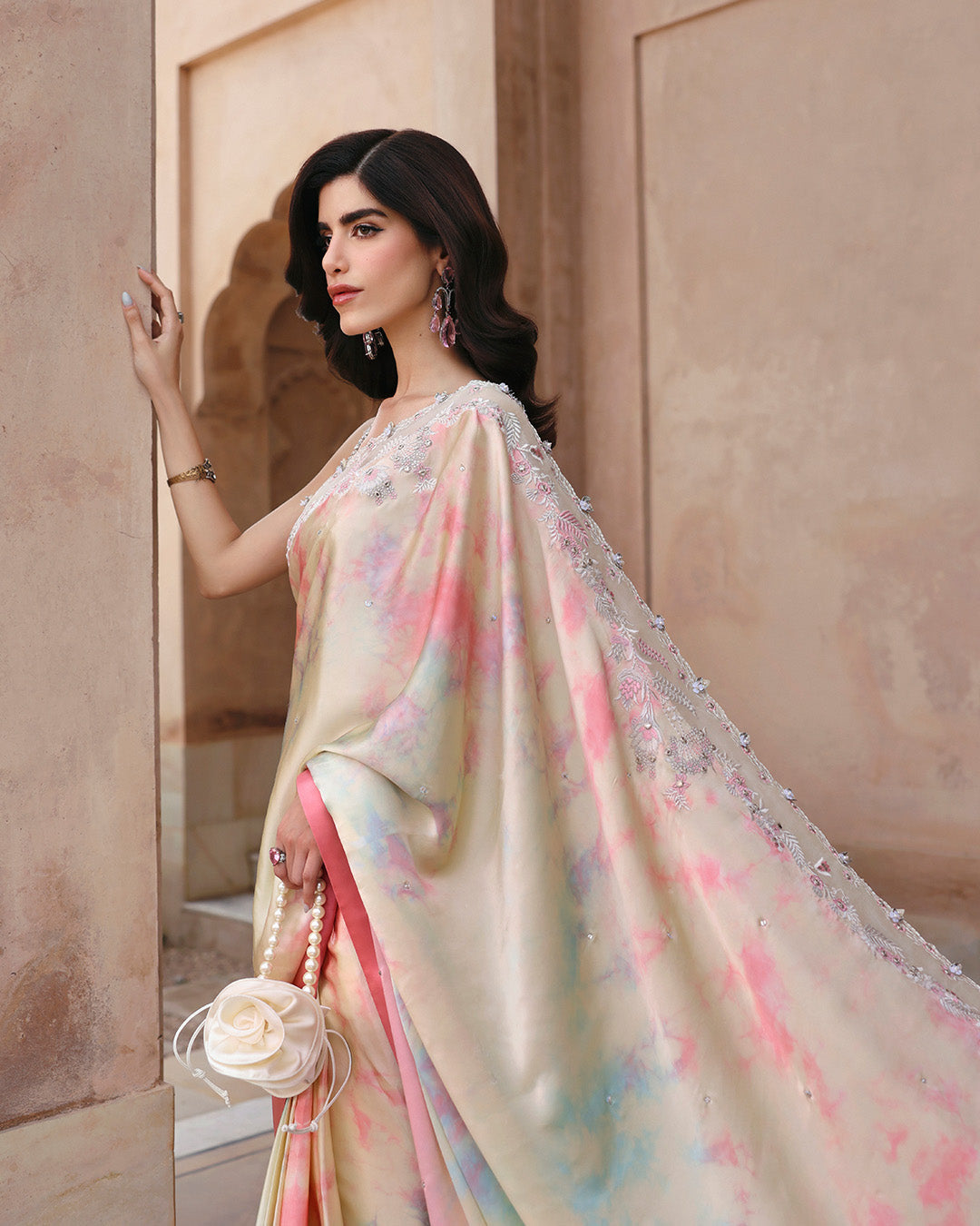 Faiza Saqlain | Averia Bridals | Kalara by Faiza Saqlain - Designer Dress  - Type : Ladies Clothes - Available at Libayah - 100% Original 