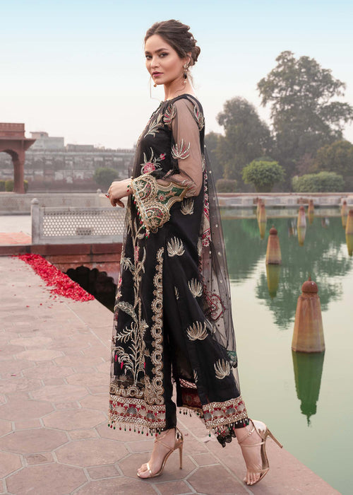Meeral | Wedding Formals | Surmai - MD-01 by Meeral - Designer Dress - Type: Ladies Clothes - Available at Libayah - 100% Original