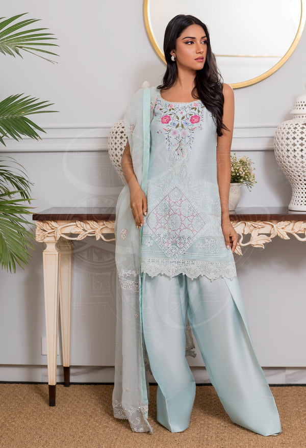 Afrozeh | Basic Pret 26 RTW | NACRE by Afrozeh - Designer Dress  - Type : Ladies Clothes - Available at Libayah - 100% Original 