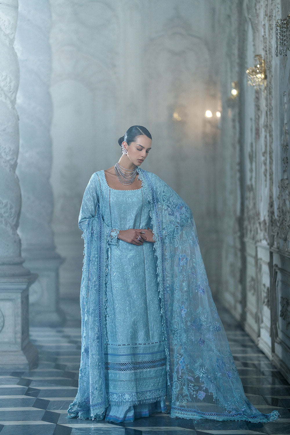 Sobia Nazir | Luxury Lawn Eid 26 | 4A by Sobia Nazir - Designer Dress - Type : Luxury Dress - Available at Libayah - 100% Original