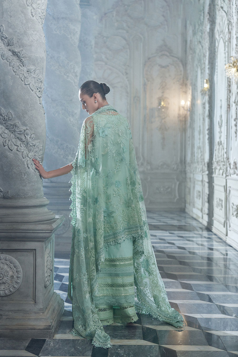 Sobia Nazir | Luxury Lawn Eid 26 | 4B by Sobia Nazir - Designer Dress - Type : Luxury Dress - Available at Libayah - 100% Original