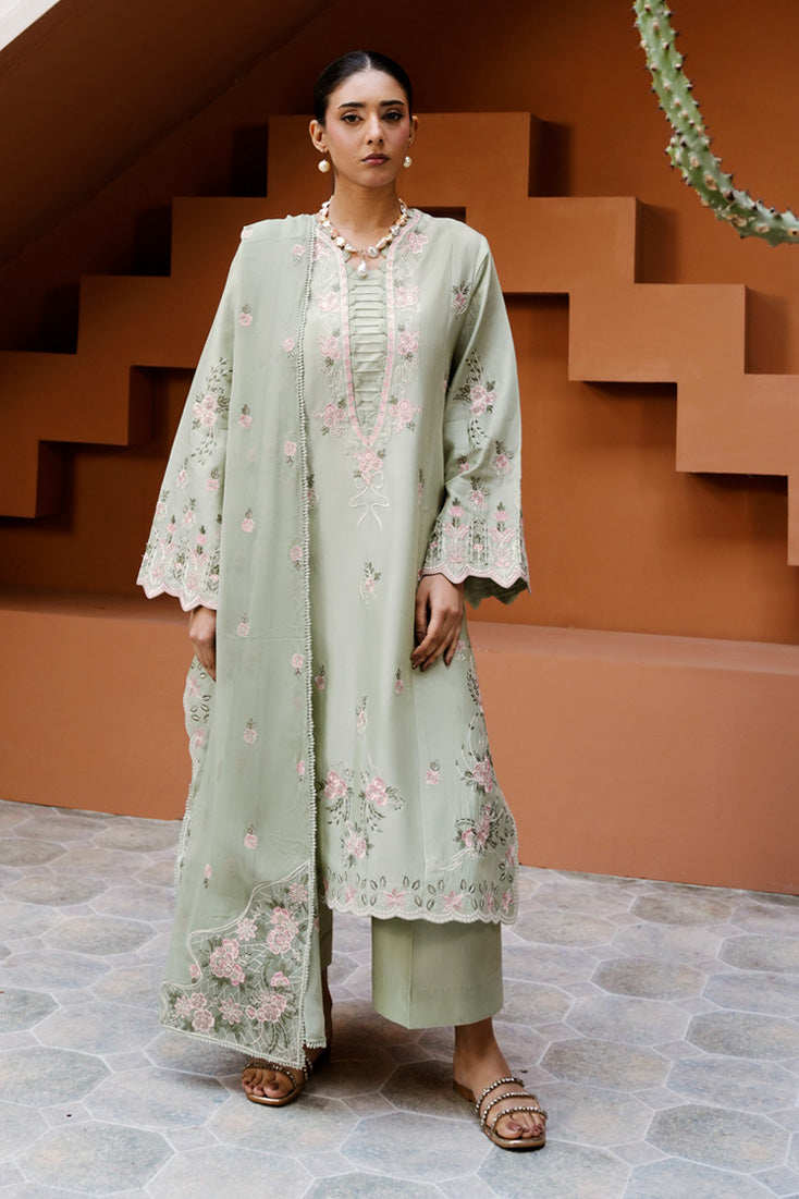 Marjjan | Leya Collection | MBL-94 (MINT GREEN) - by Libayah - Registered Vendor of : Marjjan - 100% Original Designer Dress