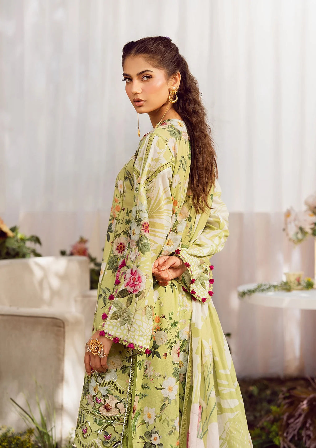 Elaf Premium | Prints 25 | EPS-5A LUSH RADIANCE by Elaf Premium - Designer Dress - Type: Ladies Clothes - Available at Libayah - 100% Original