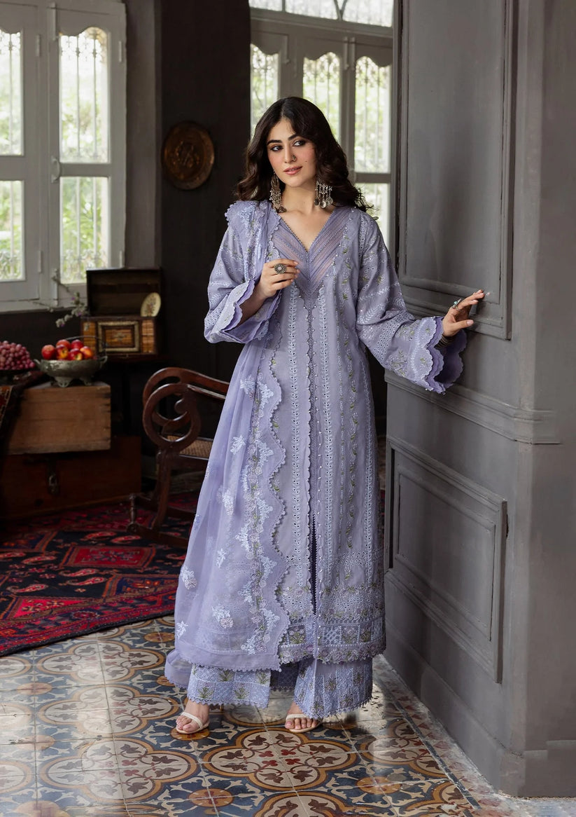 Kahf Premium | Kahf Karandi 25 | KKH-04 WISTERIA by Kahf Premium - Designer Dress  - Type : Ladies Clothes - Available at Libayah - 100% Original 
