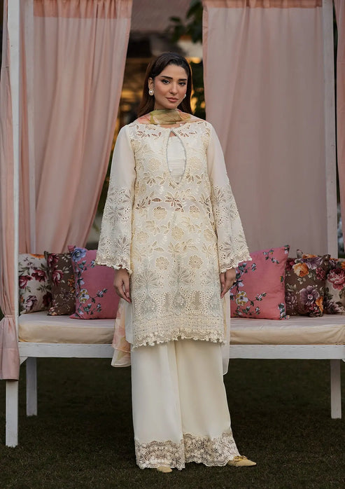 Kahf Premium | Luxury Lawn 25 | KLR-07 Miriam by Kahf Premium - Designer Dress - Type: Ladies Clothes - Available at Libayah - 100% Original