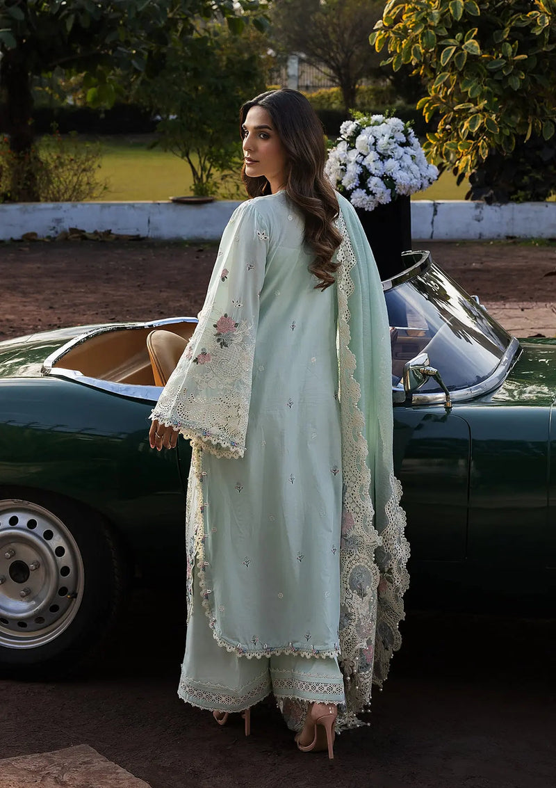 Kahf Premium | Luxury Lawn 25 | KLR-2B Garnet by Kahf Premium - Designer Dress - Type: Ladies Clothes - Available at Libayah - 100% Original
