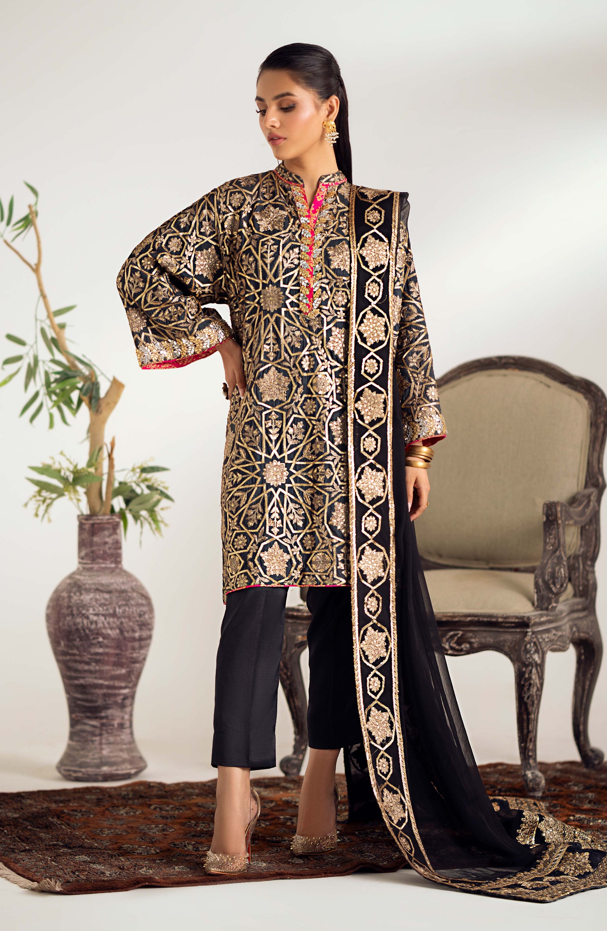 Maryum N Maria | Dastan Formals | ALIRA - MS40016 by Maryam N Maria - Designer Dress - Type: Ladies Clothes - Available at Libayah - 100% Original