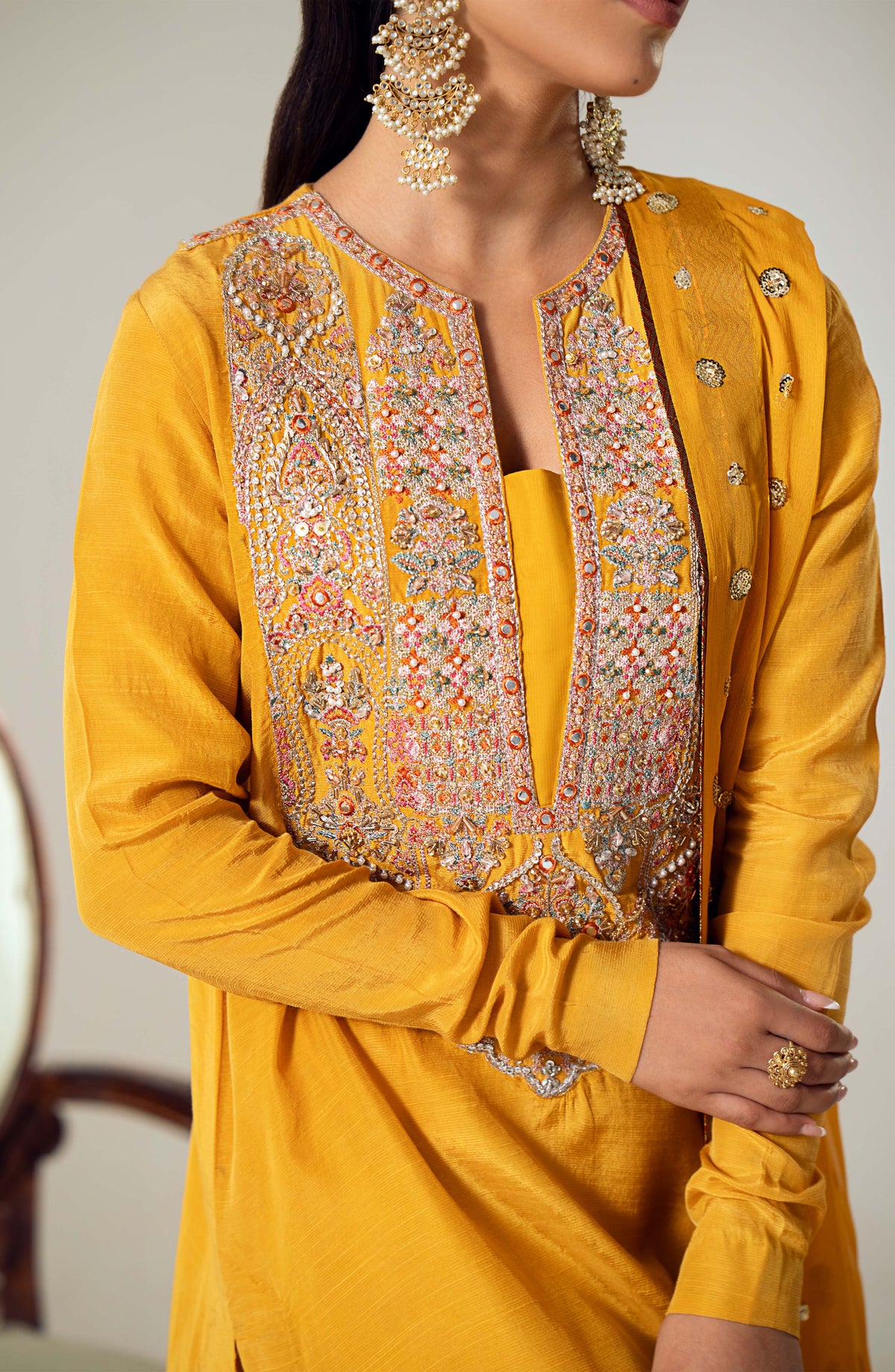 Maryum N Maria | Dastan Formals | NYRA - MS40018 by Maryam N Maria - Designer Dress - Type: Ladies Clothes - Available at Libayah - 100% Original