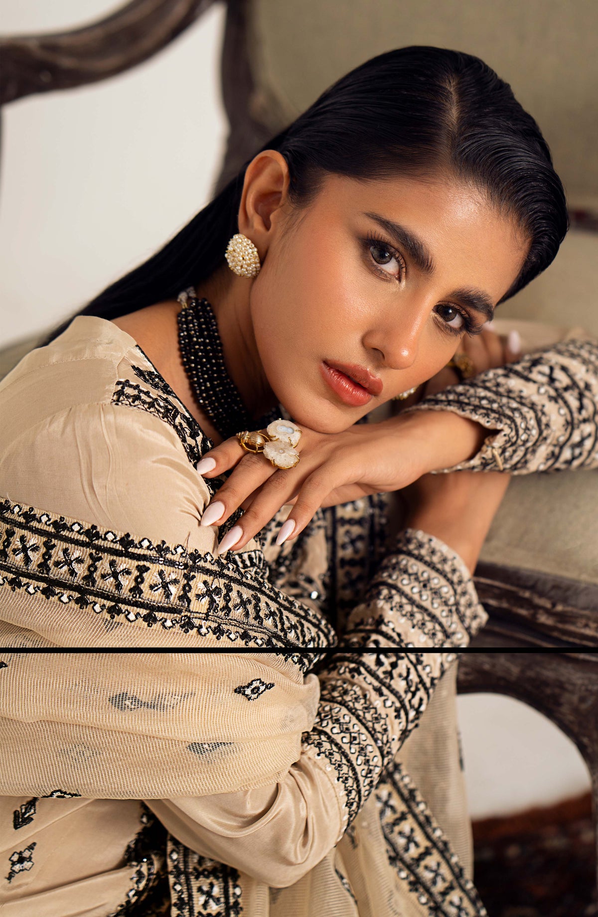 Maryum N Maria | Dastan Formals | DEYA - MS40022 by Maryam N Maria - Designer Dress - Type: Ladies Clothes - Available at Libayah - 100% Original