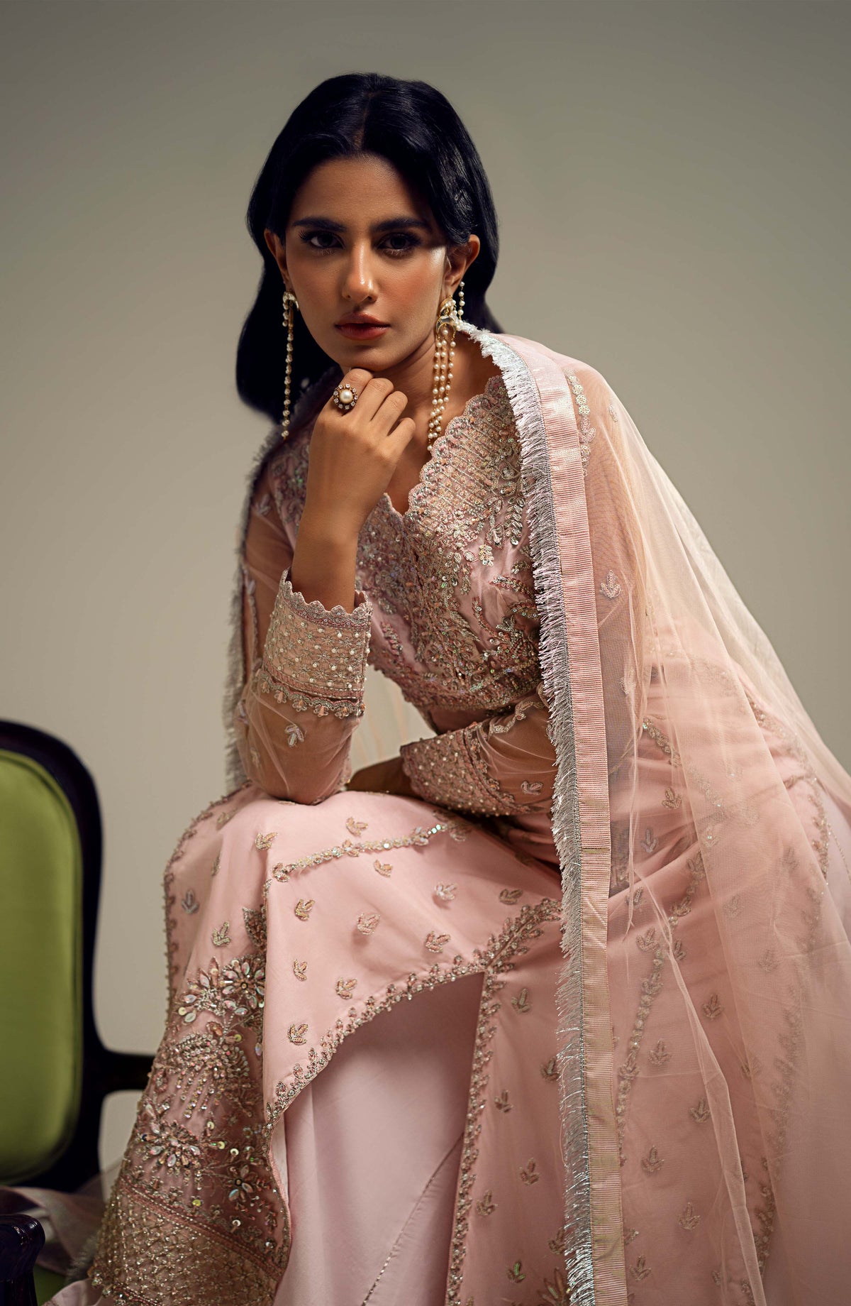 Maryum N Maria | Dastan Formals | MARA - MS40025 by Maryam N Maria - Designer Dress - Type: Ladies Clothes - Available at Libayah - 100% Original