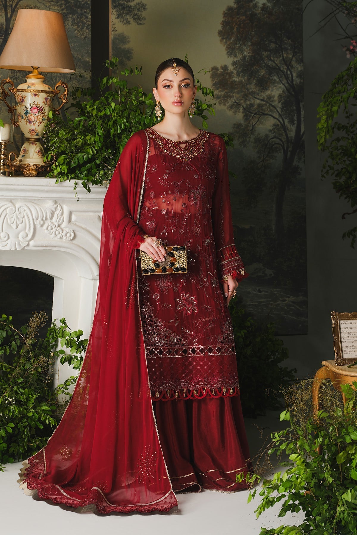 Paras by Pasha | Ayla Luxury Formals | PR106 Berry by Paras by Pasha - Designer Dress - Type: Ladies Clothes - Available at Libayah - 100% Original