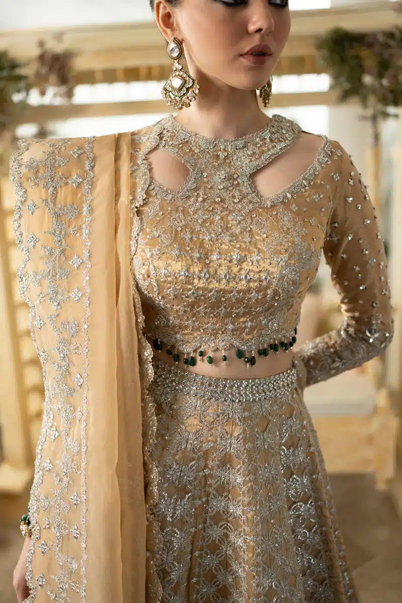 Qalamkar | Dilnaz Wedding Formals | DN-01 IMAAN by Qalamkar - Designer Dress  - Type : Wedding Dress - Available at Libayah - 100% Original 