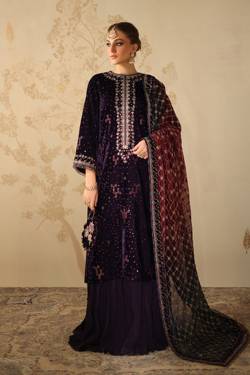 Baroque | Velvet 25 | UF-4319 by Baroque - Designer Dress  - Type : Ladies Clothes - Available at Libayah - 100% Original 