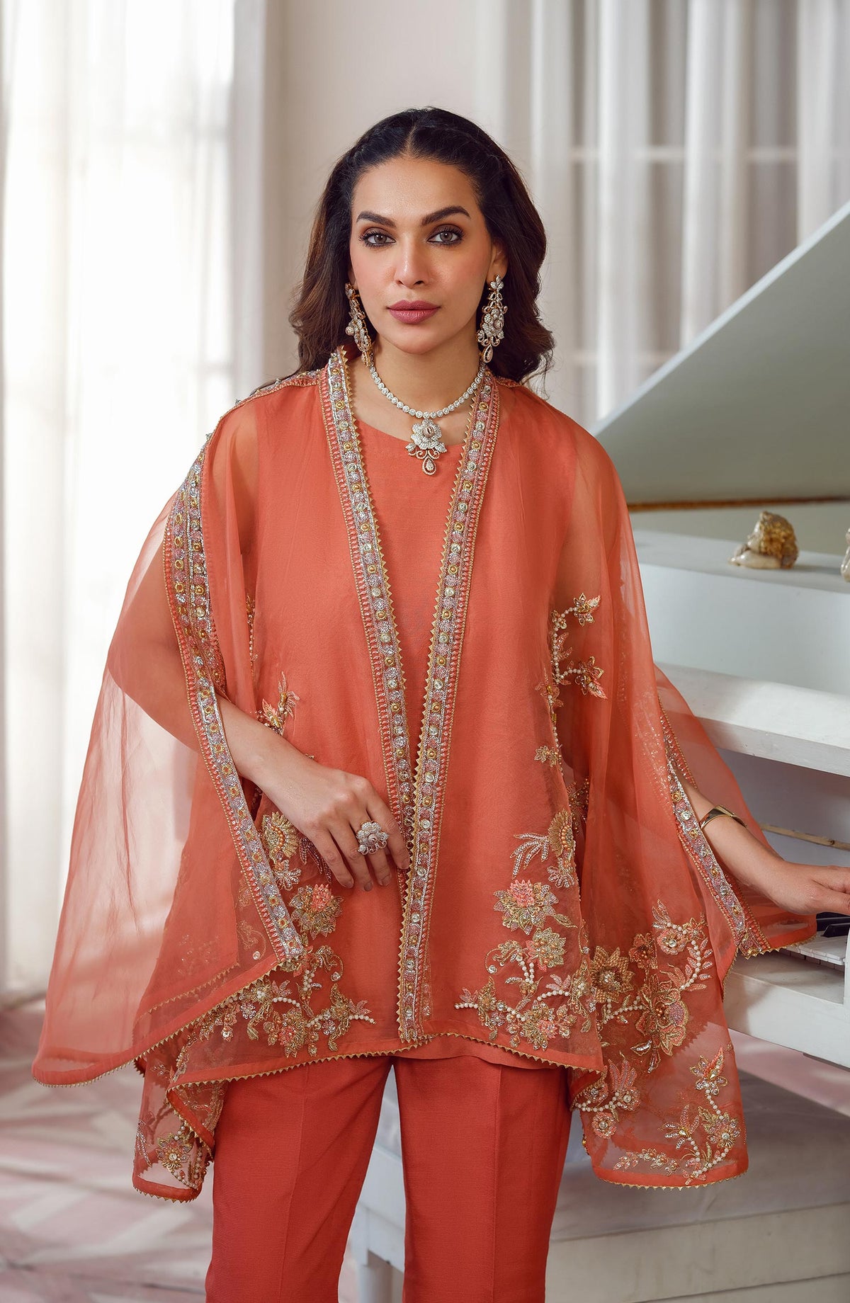 Mina Kashif | Luxury Pret | MK23-12-A/B by Mina Kashif - Designer Dress - Type: Formal - Available at Libayah - 100% Original