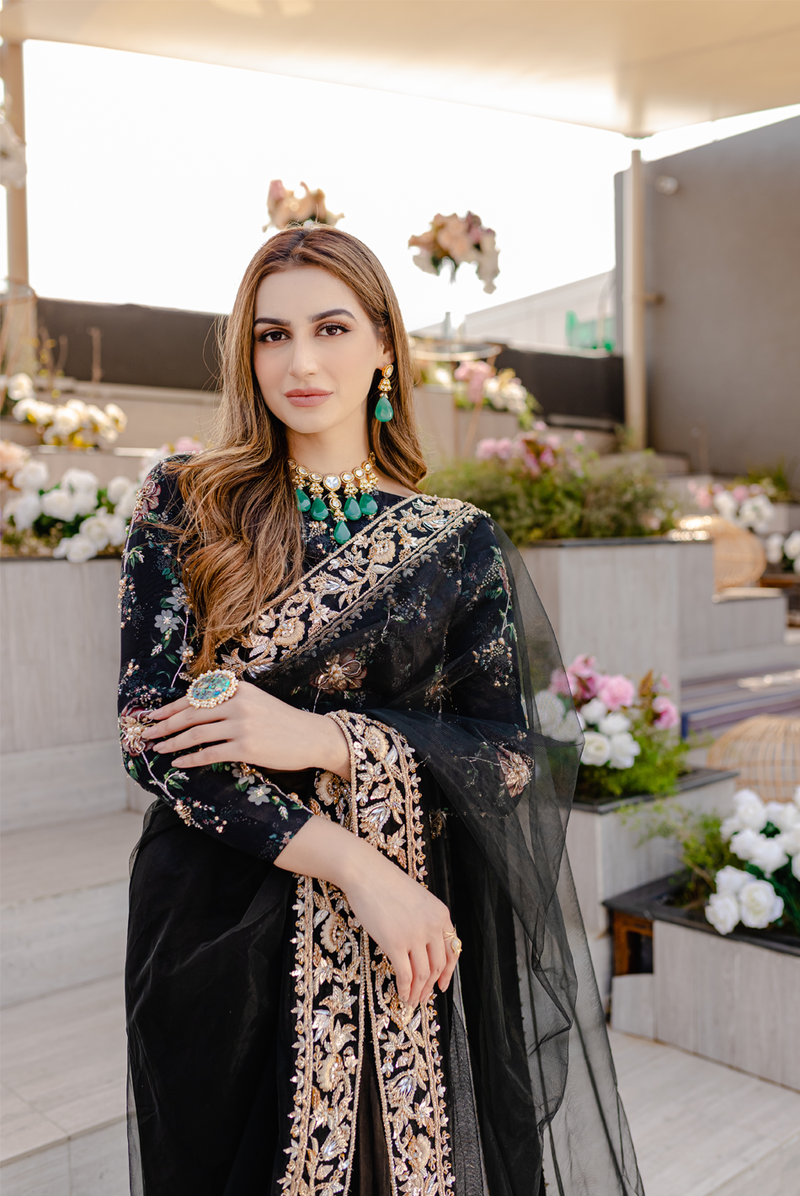 Ayesha and Usman | Celestial Night | Chloe by Ayesha and Usman - Designer Dress - Type: Ladies Clothes - Available at Libayah - 100% Original