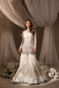 Musferah Saad | Casa Blance | Ivory Serenade by Musferah Saad - Designer Dress  - Type : Ladies Clothes - Available at Libayah - 100% Original 